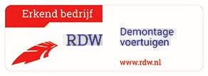 `RDW demontage voertuigen